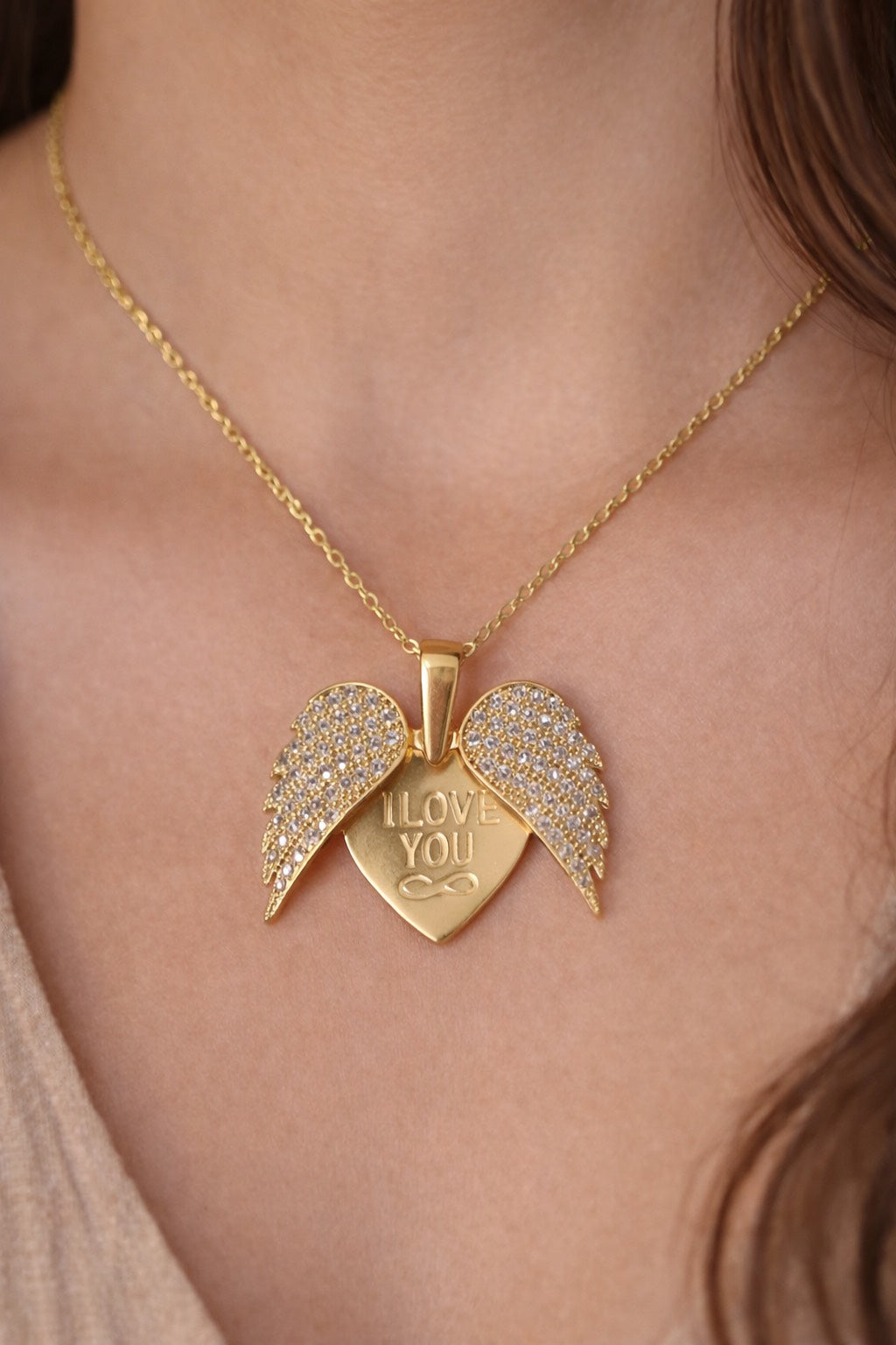 Open Heart Necklace