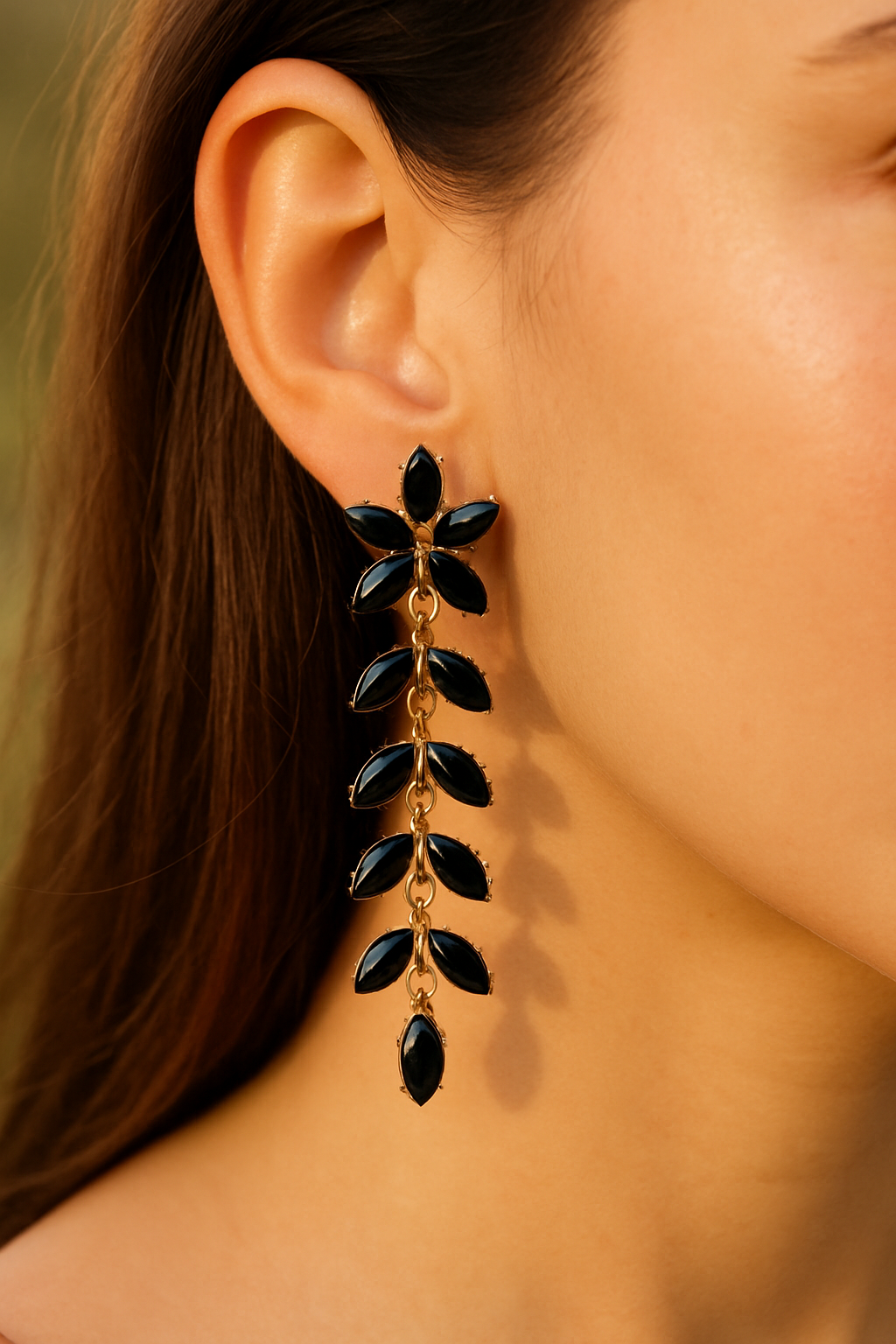 Midnight Vine Earrings