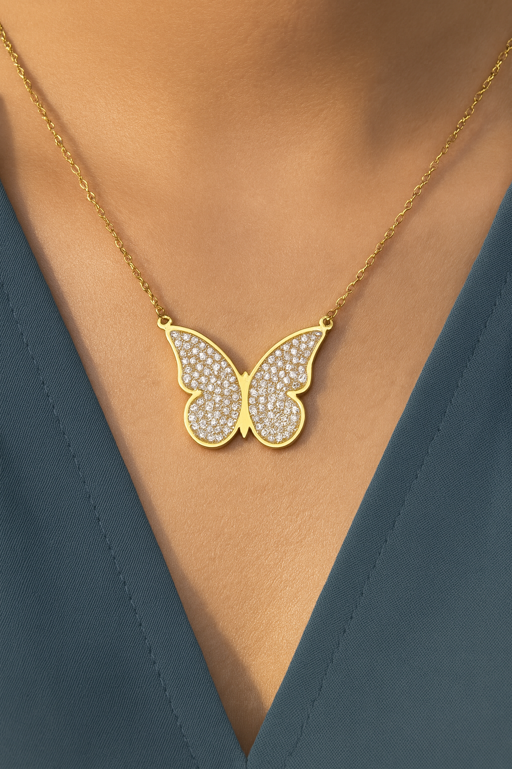 Shine Butterfly Necklace