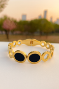 Golden Orbit Bangle