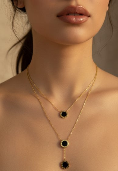 Triple Rounded Necklace