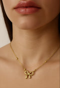 Bow Necklace
