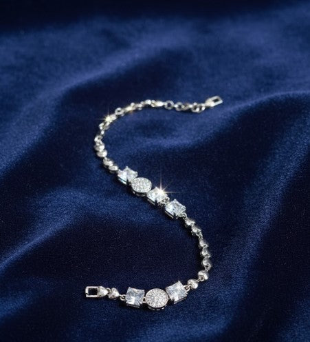 Silver Sparkle Bracelet